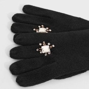 NWT Long knit gloves